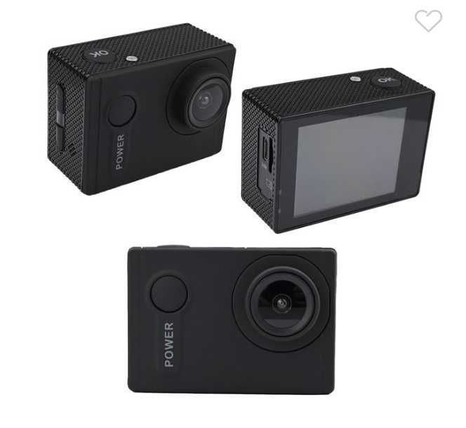 Action екшън камера 4K Ultra HD с Wi-Fi  DV 12.0 MP, 120° 900 mAh 2.0"