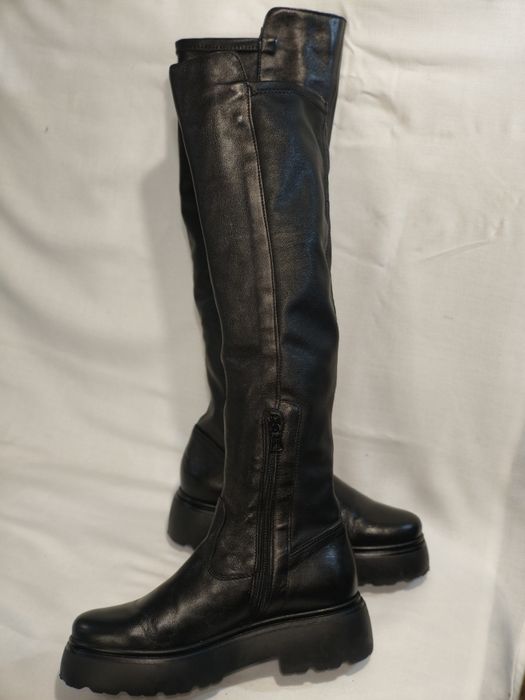 Mjus, ботуши естествена кожа, номер 39