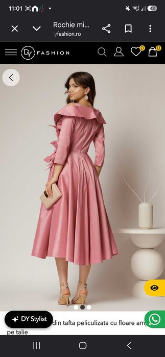 Rochie DyFashion marimea 2xl (44)