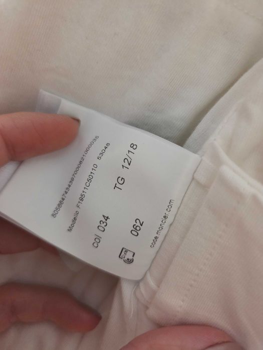 Geacă Moncler de copii, TG 12/18