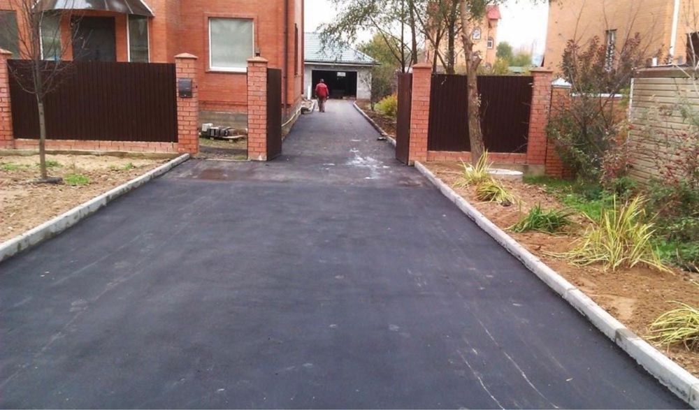 Асфальтирование,укладка асфальта.Благоустроиство территори