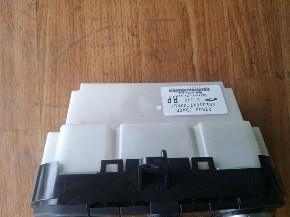 Управление климатроник Нисан Кашкай