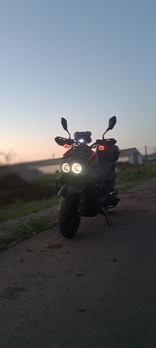 Скутер nomad moto tank