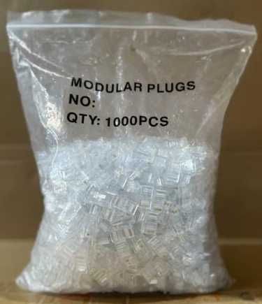 Konnektor  Коннекторы RJ45 Cat5 cквозной, Cat6, Сat 7 +Колпачок RJ45