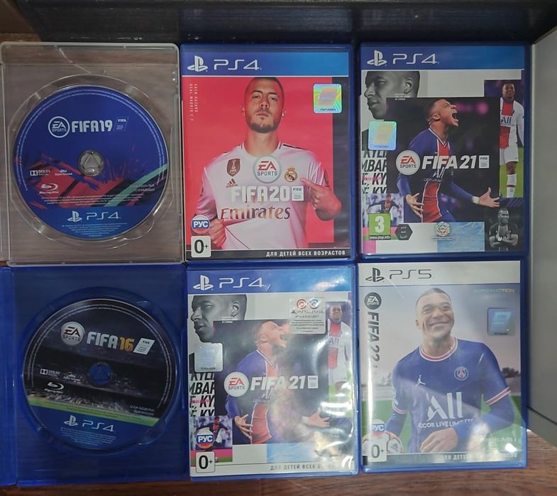 Диски на PS3, и Р4, Р5 отличное состояние