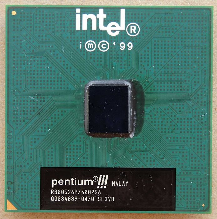 Intel Pentium III 600 MHZ SL3VB Socket 370 Testat