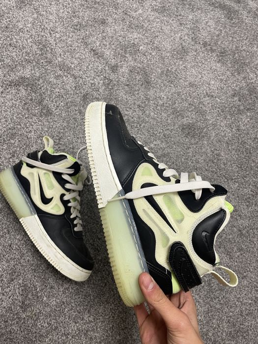 This is a Nike Air Force 1 React Mid sneaker