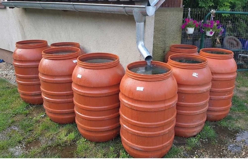 butoi de plastic 220l pentru muraturi , varza murata , alimentare , groase