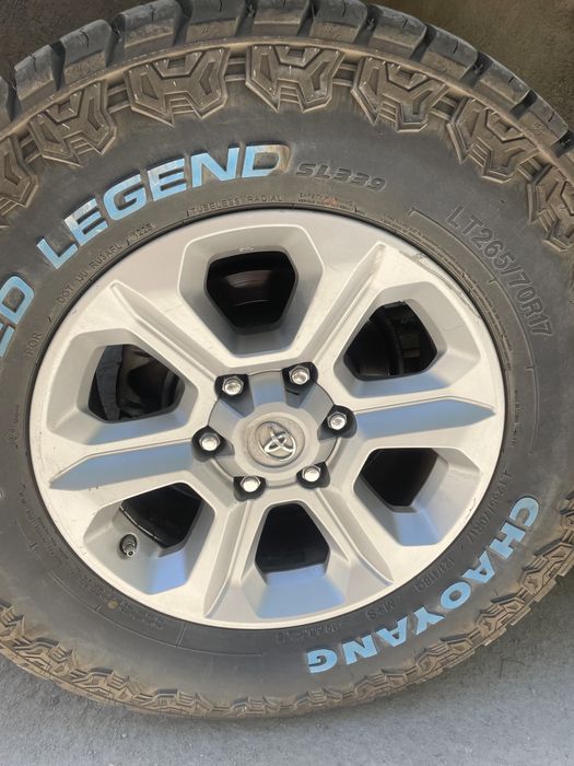 Оригинальные диски Toyota R17
