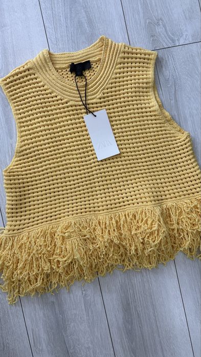 Zara красив дамски потник с ресни