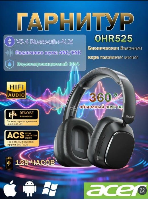 Bluetooth Quloqchin (naushnik) ACER OHR-525