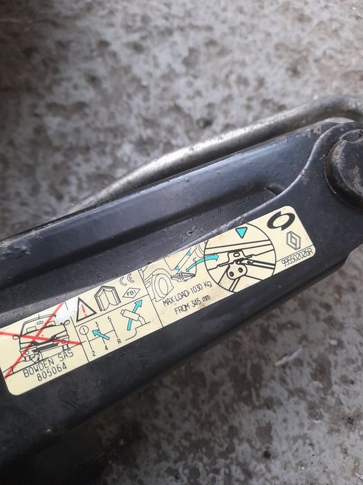 Suport Set Kit Pana Cric Chieie Roti Cui Tractare Renault Laguna III 3