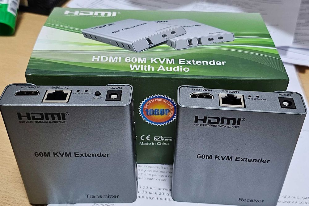 Удлинитель HDMI по витой паре