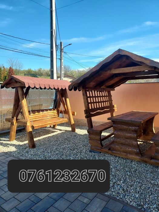 Mobilier pentru exterior din lemn tratat