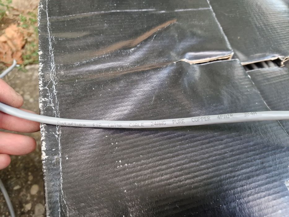 Cablu FTP cat 5e 25 awg cupru solid 305 metri