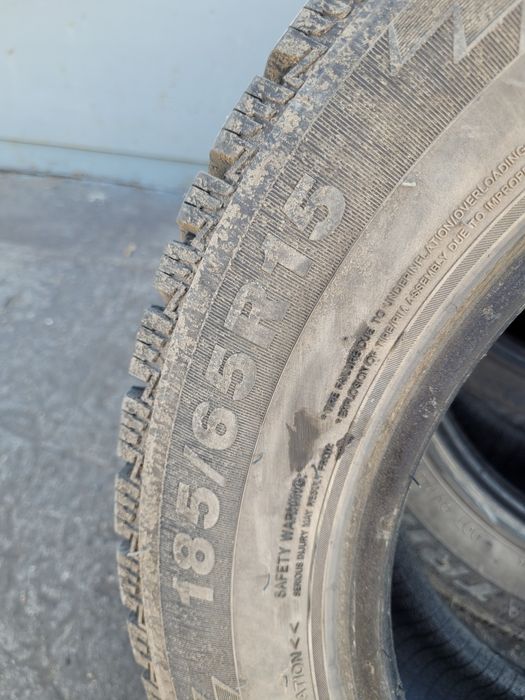 Комплект шипованной резины R15