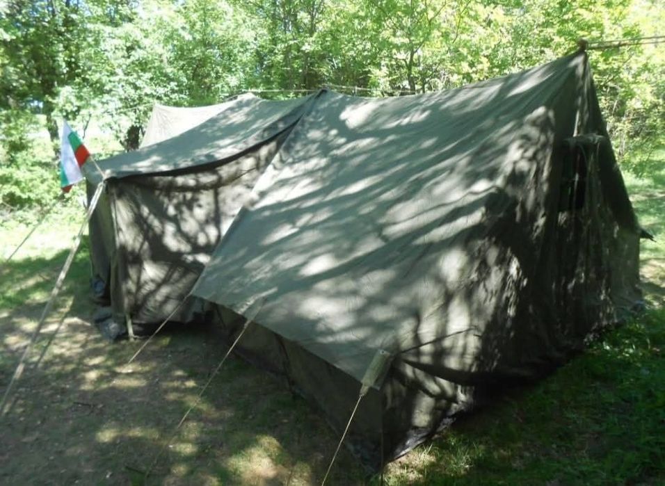 Войнишка палатка нова ( военна , военни , военен , войнишки military )