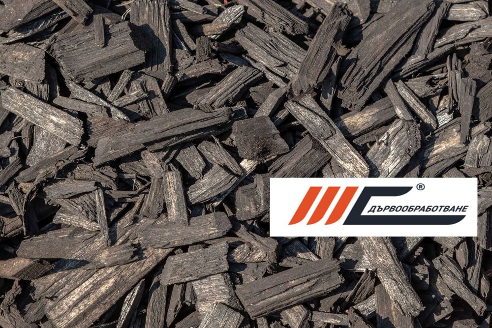 Цветен декоративен мулч - 50л. чувал - Червен, черен, жълт и кафяв