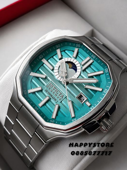 INVICTA Gravity Silver automatic 46 mm, Инвикта нов мъжки часовник