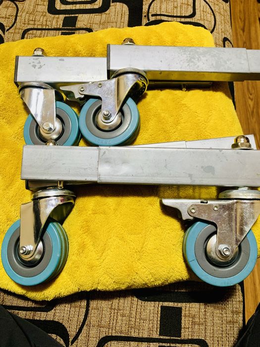 Set de roți pentru mese de lucru