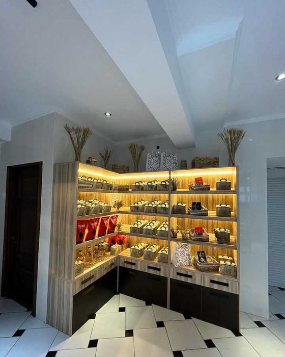 Витрина кондитерская