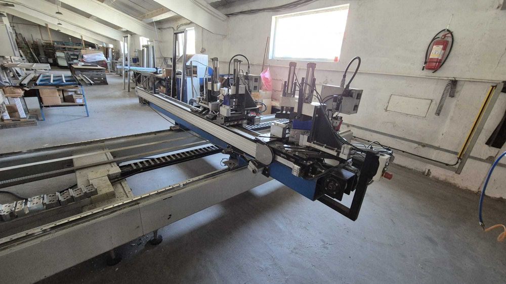 Linie Sudura Termopane 4 capete STURTZ si Debavurare automata ROTOX