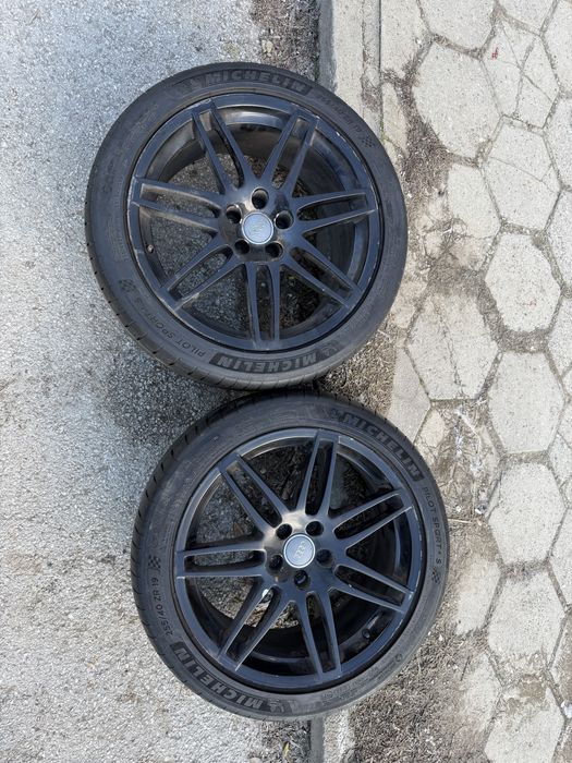 Оригинални джанти(AUDI) със гуми Michelin pilot sport 4s спорт пакет