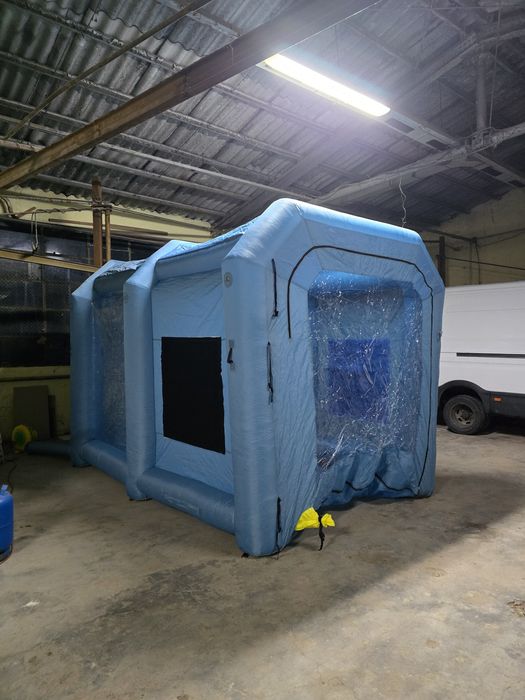 Мобилна Надуваема камера за боядисване 4х3м.