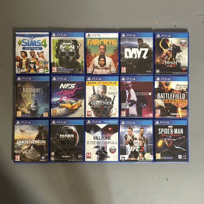 игры диски ps4/ps5
