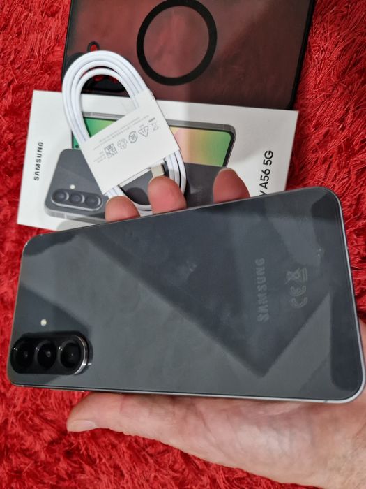 -Samsung A56, Nou, 256Gb, 8Ram Black Bat: 100%-18 cicluri incarcare ireprosabil poze reale nici o restrictie
-Am mai multe anunturi pe acest cont