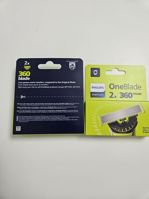 Set 2 lame One Blade