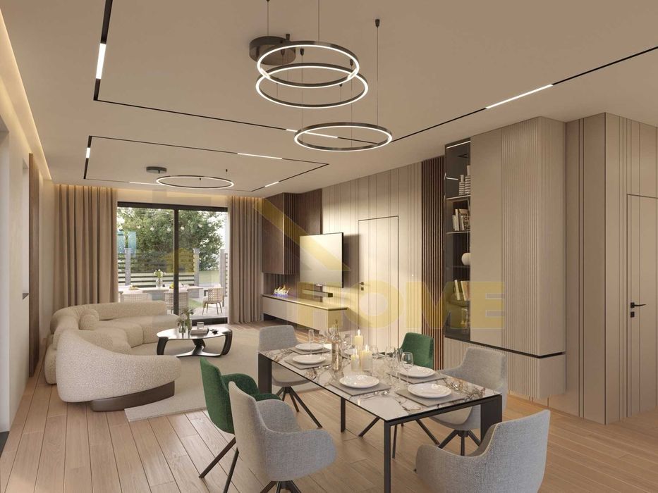 Самостоятелна еднофамилна къща с гараж и паркоместа