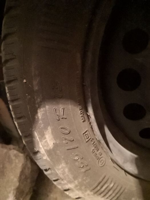 Гума с джанта 13" за Опел