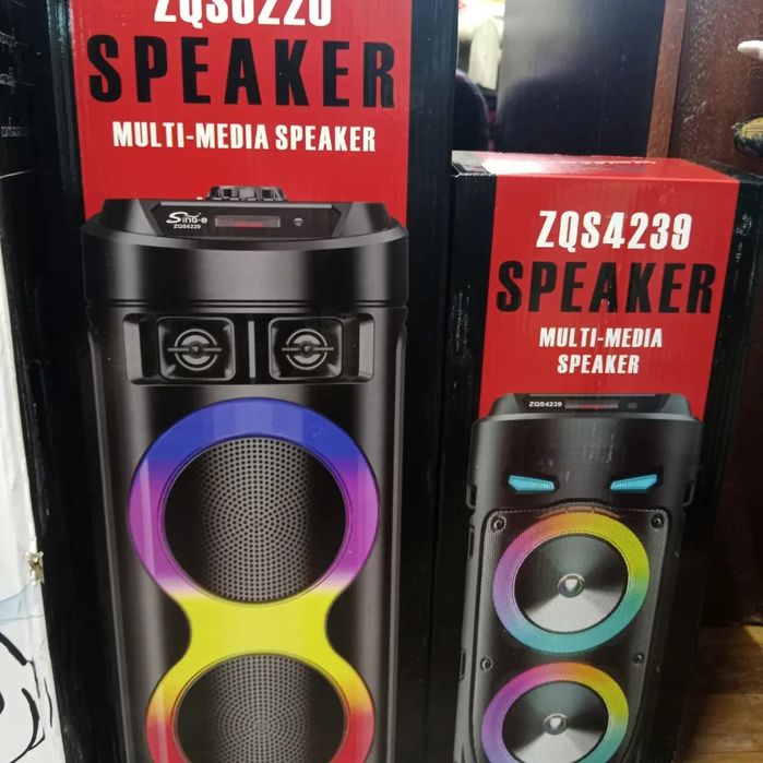 Колонки с микрофоном