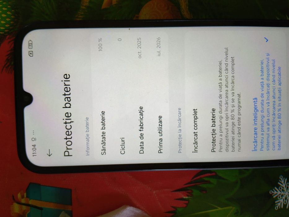 Vând acest telefon Redmi 15C în stare foarte bună telefonul nu este folosit doar am desfăcut din cutie pentru poze telefonul este nou memorie de 256 G
