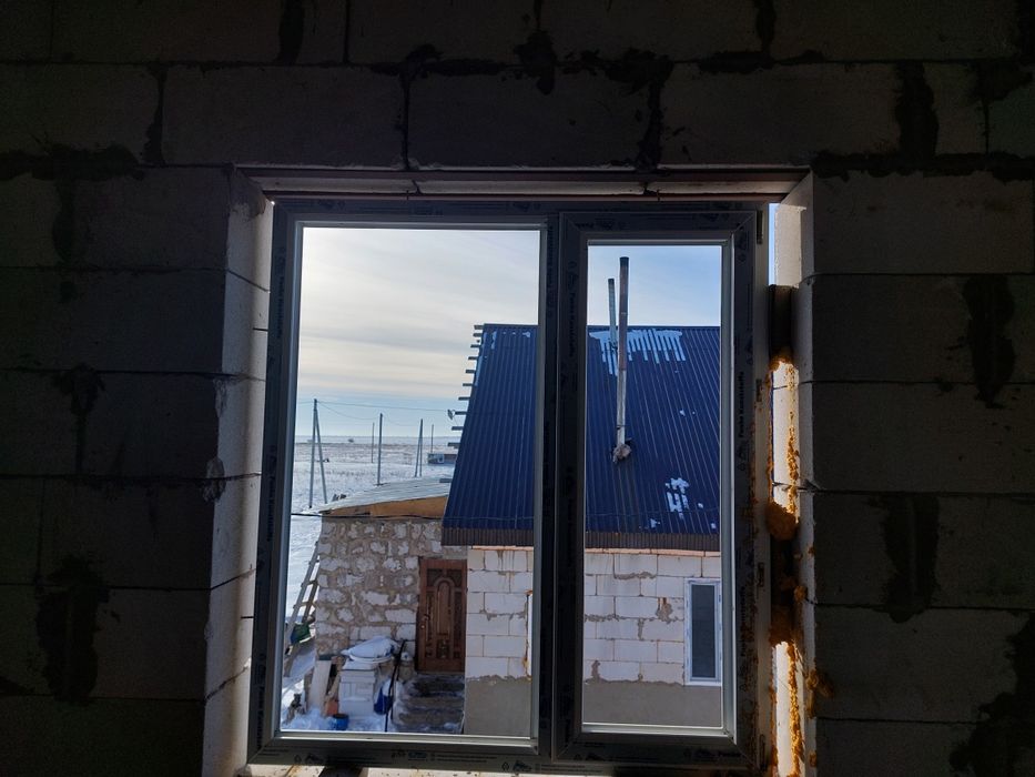 Новый пластиковые окно