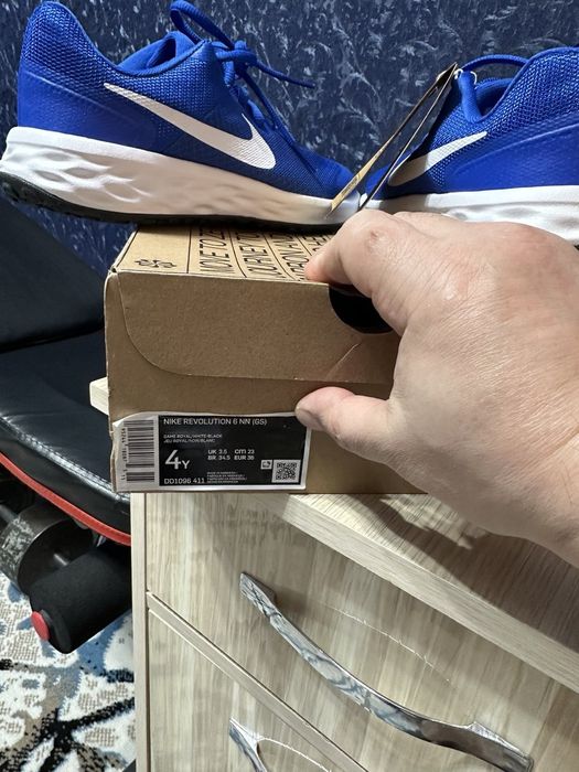 Кроссовки Nike revolution 6 nn (gs) us4y.