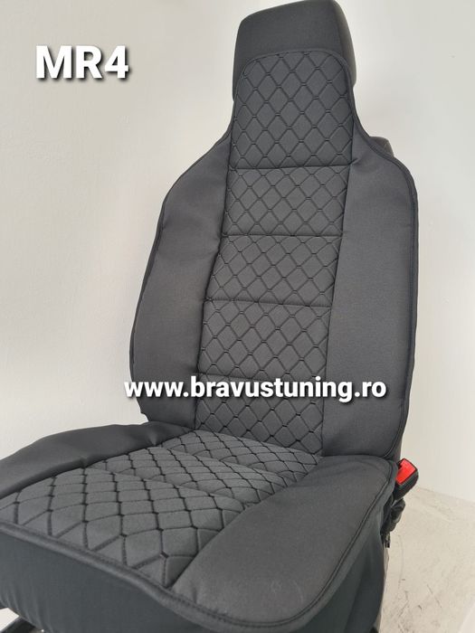 Huse scaun auto Tip SPATAR 2 locuri  STOFĂ TAPITERIE