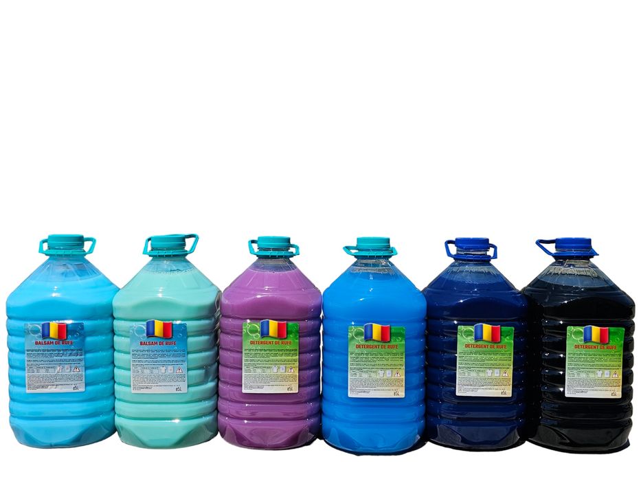 Detergent lichid de Rufe și Balsam Concentrat și parfumat!