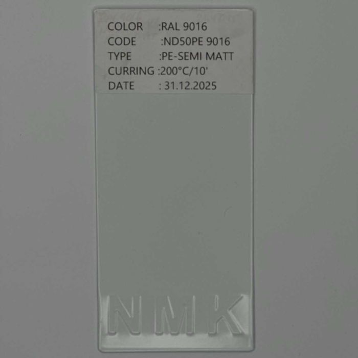 Порошковая SEMI MATT электростатическая краска (RAL 9016)