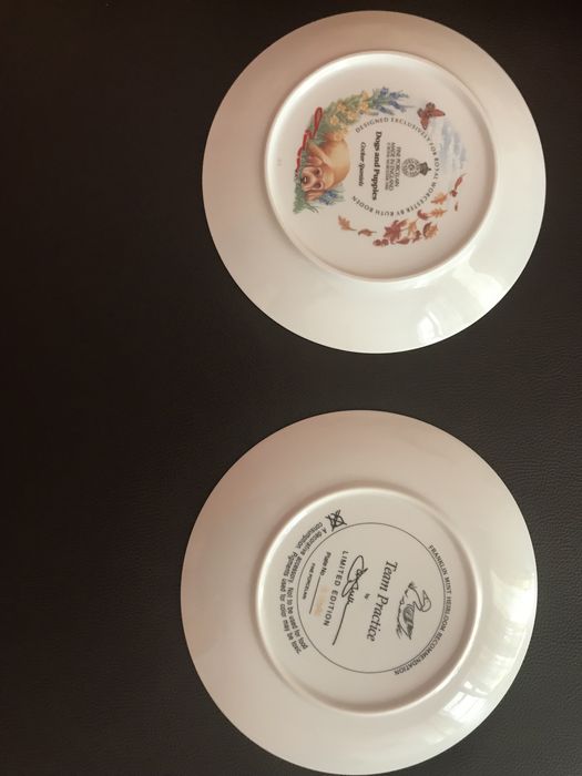 Английски порцеланови чинии