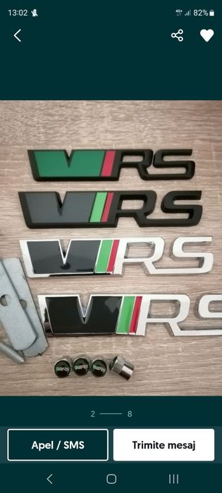 Skoda - set 4 capace pentru jante aliaj