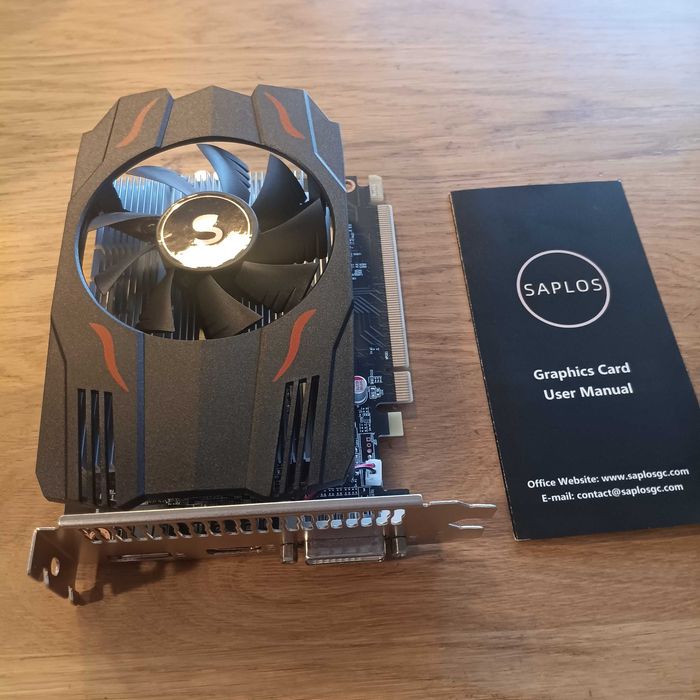 НОВА! Видеокарта SAPLOS Radeon RX 550 4GB GDDR5 128-bit