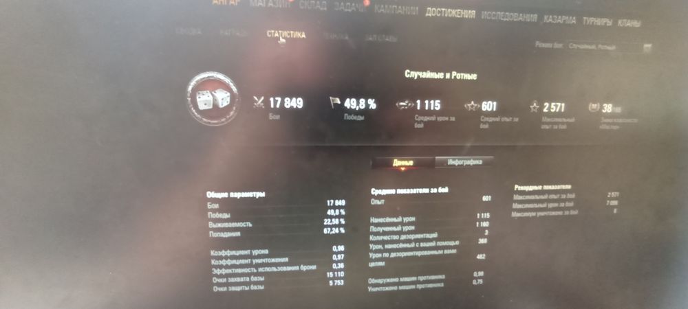 Продам аккаунт в танках