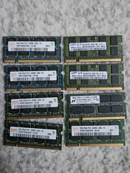 DDR2 LAPTOP 2 GB pret pe bucata