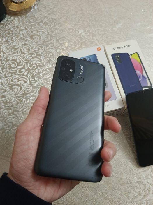 Samsung A03s и Redmi 12C продаю два за одну цену