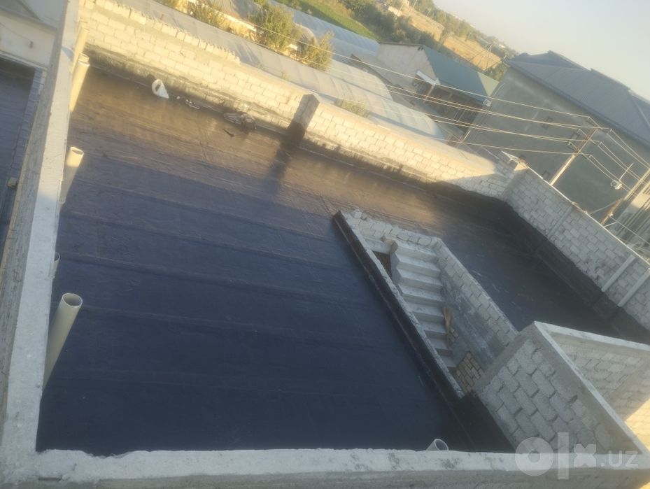 Gidro izolyatsiya ishlarini qilamiz fundament terasa Tom yopish Folga