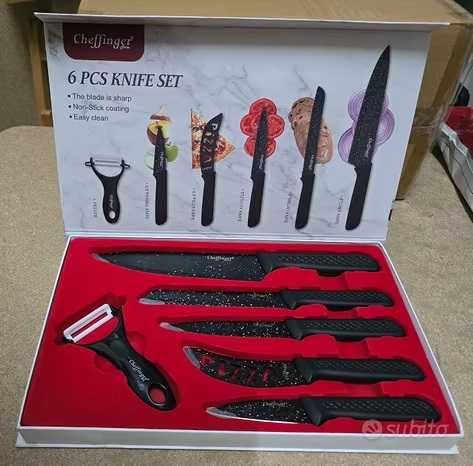 Комплект кухненски ножове 6 части, изработени от неръждаема стомана