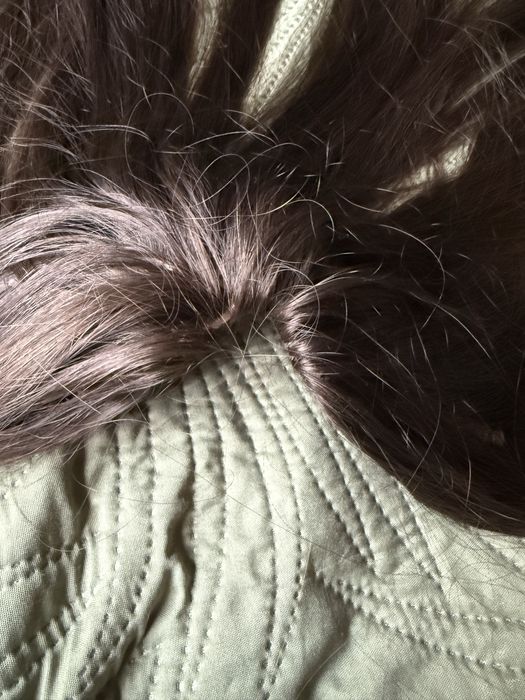 Естествена коса- невидим есктеншън тип октопод