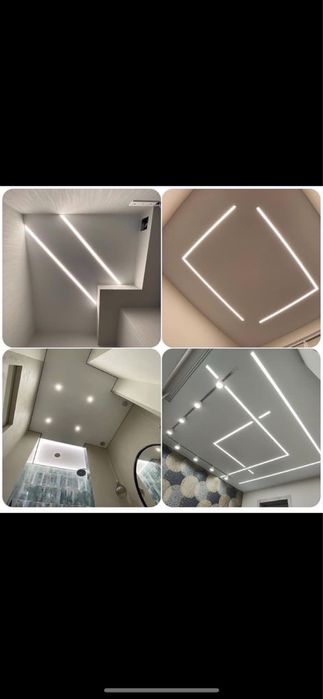 Натяжыне потолки от простых до элитных